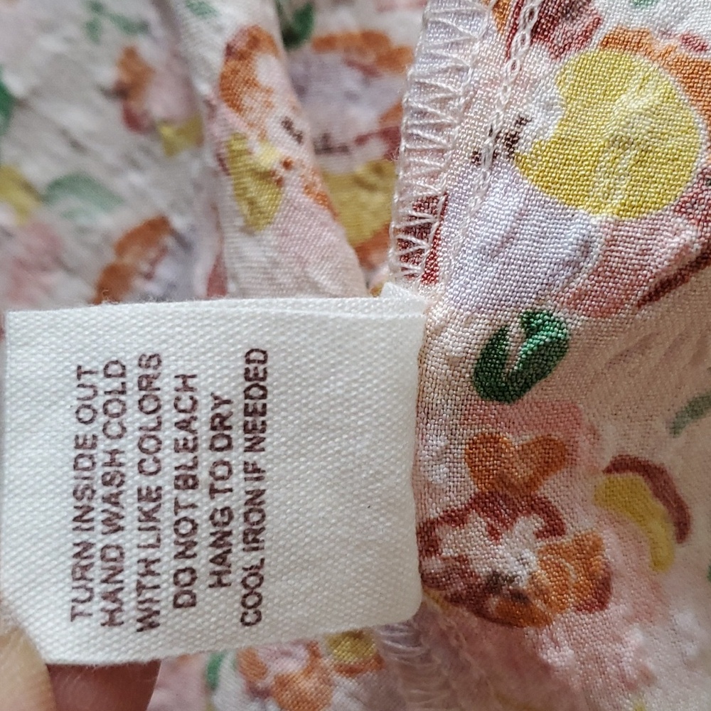 Beautiful cottagecore midi summer off shoulder floral dress size L - Picture 13 of 14